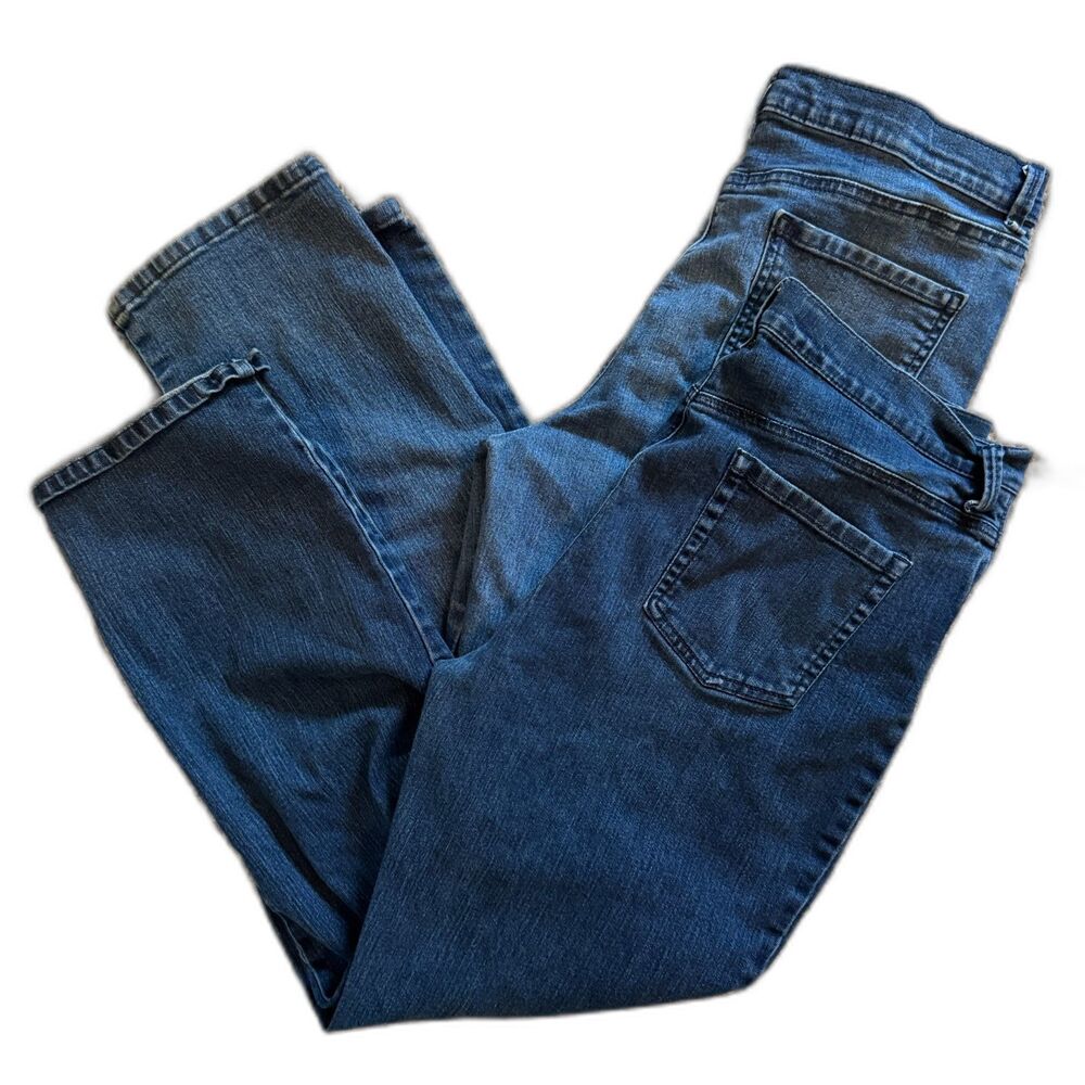 Gloria Vanderbilt | Bundle of 2 Amanda Jeans Size 14 Short Straight High Rise